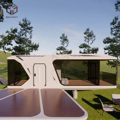 12KW Modern Space Capsule House Prefab Outdoor Office Pod Personalizado