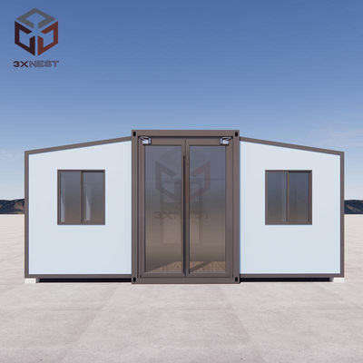 Casa de contêineres de 20 pés com terraço