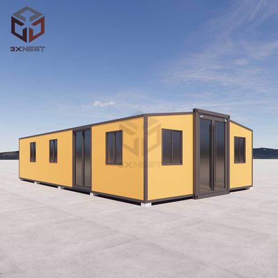 Casas modulares expansíveis personalizadas Terraço de abrigo Casas de contêineres de expansão