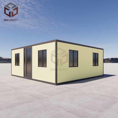 40ft Expandivel Prefab Fold Out Container Casas Abrigo Rapido Assemblagem