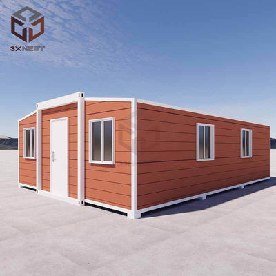 Contemporâneo Starter Expandir Container de embarque Casa 56m2