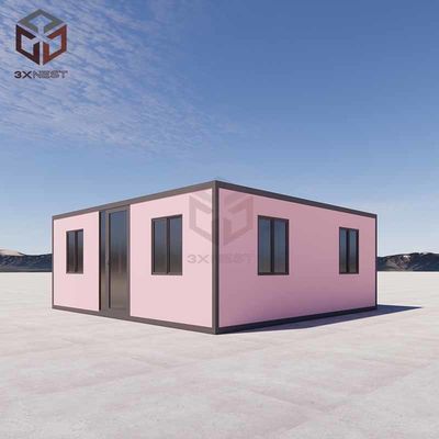 Casa de contêiner pré-construída de 20 pés com piso de PVC