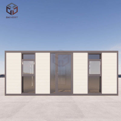 40 pés Flat Pack Casa dobrável Prefabricada Mini Casa expansível 72 metros quadrados