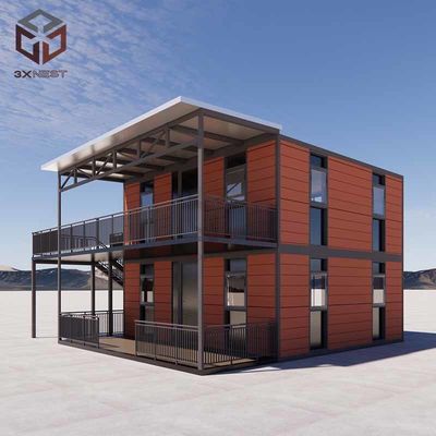 Casa dobrável de embalagem plana leve e personalizada Casa móvel Isolamento EPS