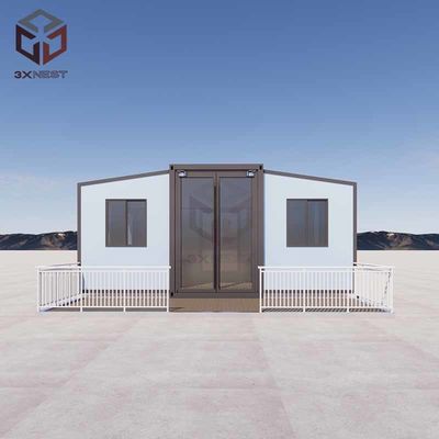 Design personalizado Ponte quebrada Alumínio Estrutura de aço de portas duplas Casas pré-fabricadas