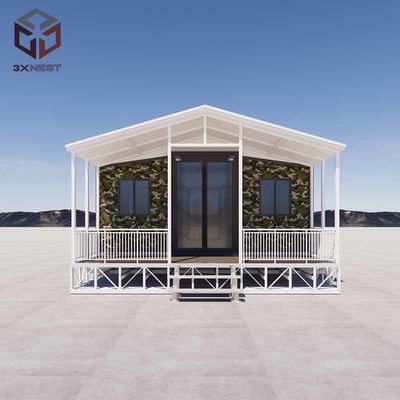 Painel de sanduíche Casa de contêiner dobrável pré-fabricada fácil montada OEM