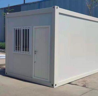 Casas modulares dobráveis pré-fabricadas sob medida Container dobrável Isolamento acústico
