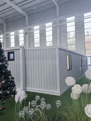Casa Contêiner Expansível de 40 pés com Design de Interiores Personalizável, Desempenho Sísmico Nível 8 e Estrutura de Aço Galvanizado