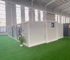 12kw Consumo de energia 40ft Habitação montada 72m2 Área de piso para uma vida confortável e sustentável