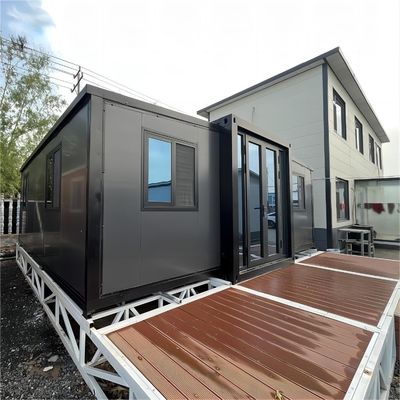 Casa de contêineres de 30 pés com sistema de canalização pré-instalado pré-instalado