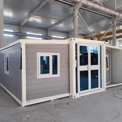 Casas pré-fabricadas expansíveis personalizáveis para base e habitação militarizadas
