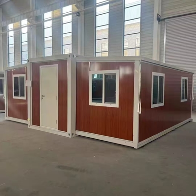 Casa pré-fabricada moderna expansível 18,5 m² estrutura de aço personalizável