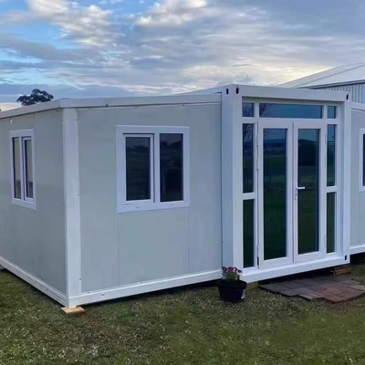 Casa pré-fabricada expansível personalizável com estrutura de aço galvanizado