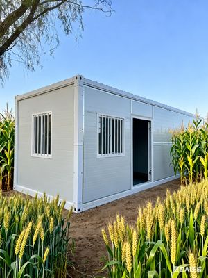 Casa dobrável moderna com 5800*2400*2896mm Dimensões Nível sísmico 8 e 0,5KN/m2 Resistência ao vento