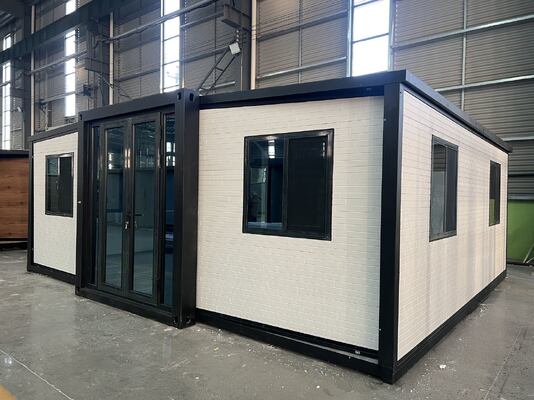 Painéis Sanduíche EPS de 75mm para Contêineres Dobráveis de 20 pés com Vida Útil de 30-40 Anos e Design à Prova d'Água e de Vento para Espaços de Vida Modulares